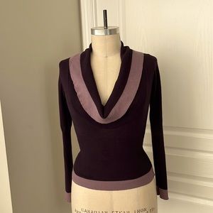 Sweater size S purple and lilac